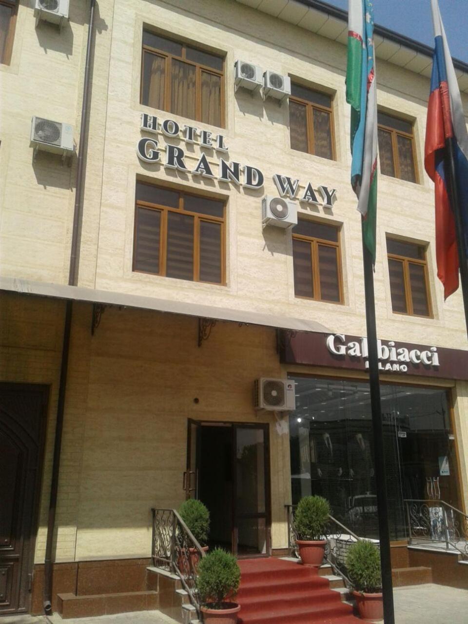 Hotel "Grand Way" ทาชเคนต์ ภายนอก รูปภาพ